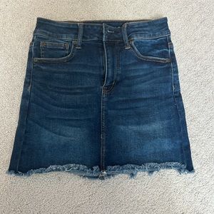 American eagle denim skirt